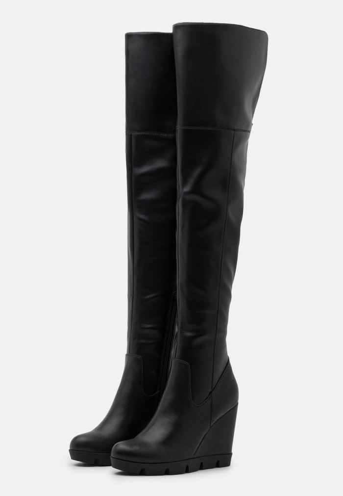 Bottes à Talons Anna Field High Noir Femme | LAU-8019645